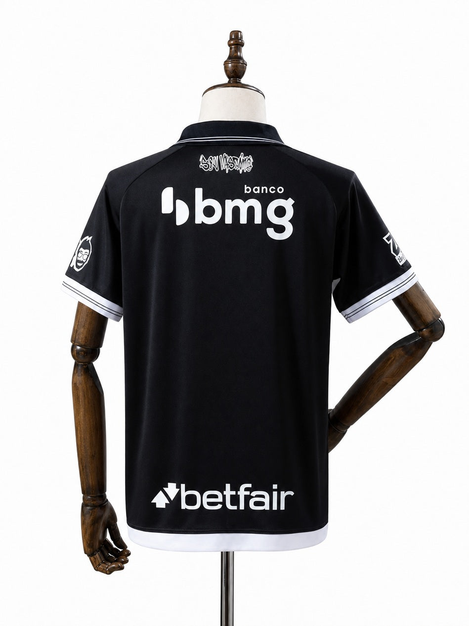 Vasco Home All Sponsor Jersey back wood mannequin white background