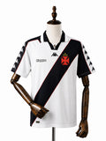 Vasco White Retro Jersey front wood mannequin white background