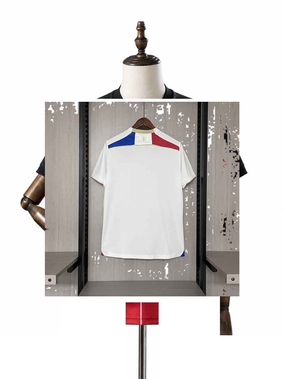 Camisa Fortaleza – 2º Uniforme Jogador 2026/2027 verso manequim fundo branco