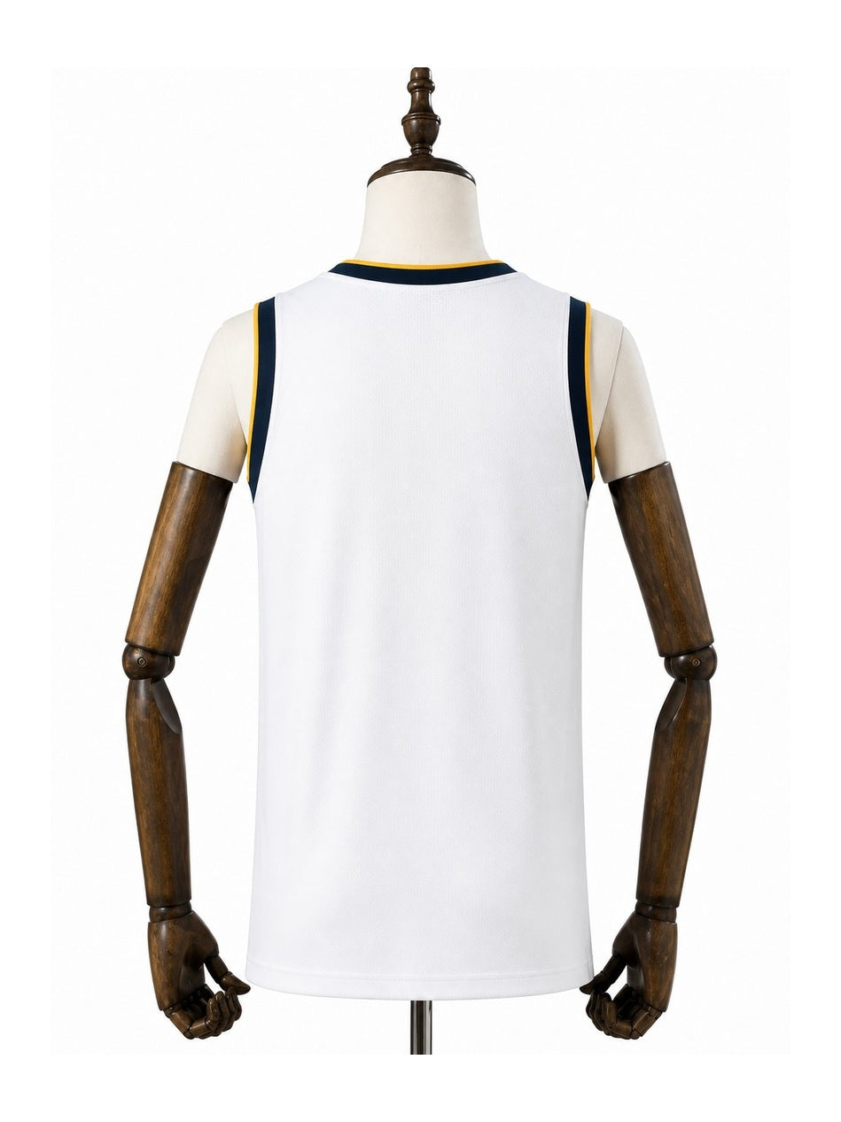 Camiseta NBA Denver Nuggets - 2ª Camisa (Away) verso manequim fundo branco padronizada