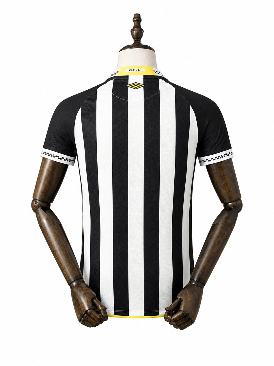 Camisa Santos - 2º Uniforme Jogador 2025/2026 verso manequim fundo branco