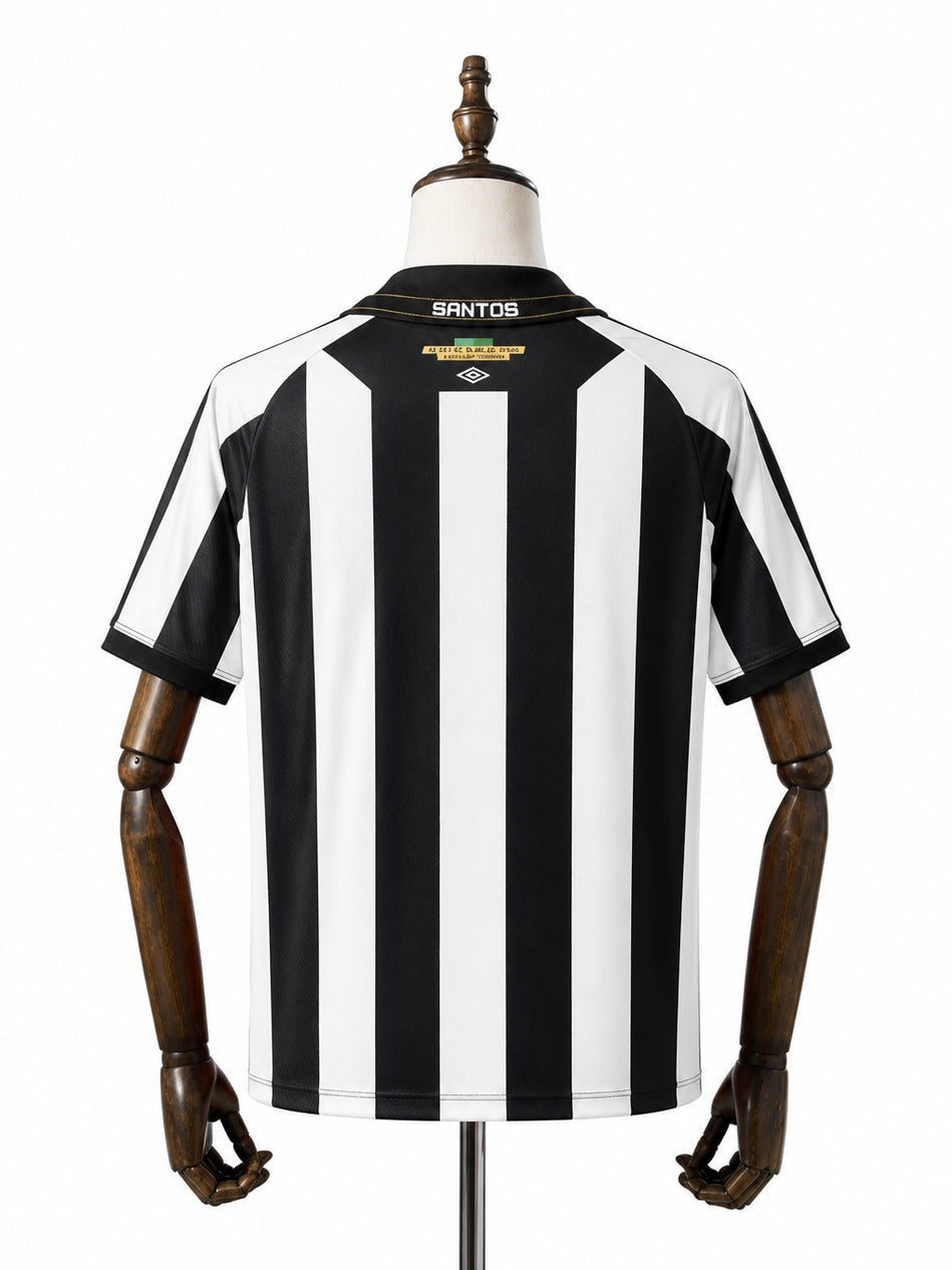 Camisa Santos - 2º Uniforme Torcedor Sem Patch 2026/2027 verso manequim