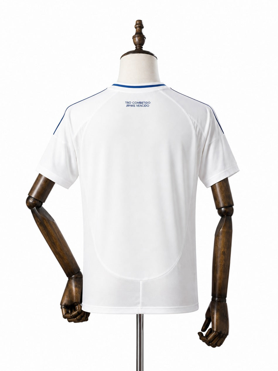 Camisa Cruzeiro - 2º Uniforme Torcedor Sem Patch 2025/2026 verso manequim
