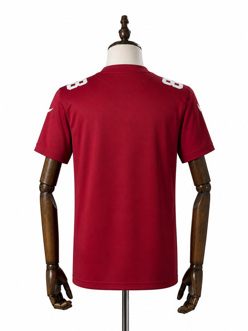 Camisa Arizona Cardinals Home (Titular) NFL verso manequim fundo branco