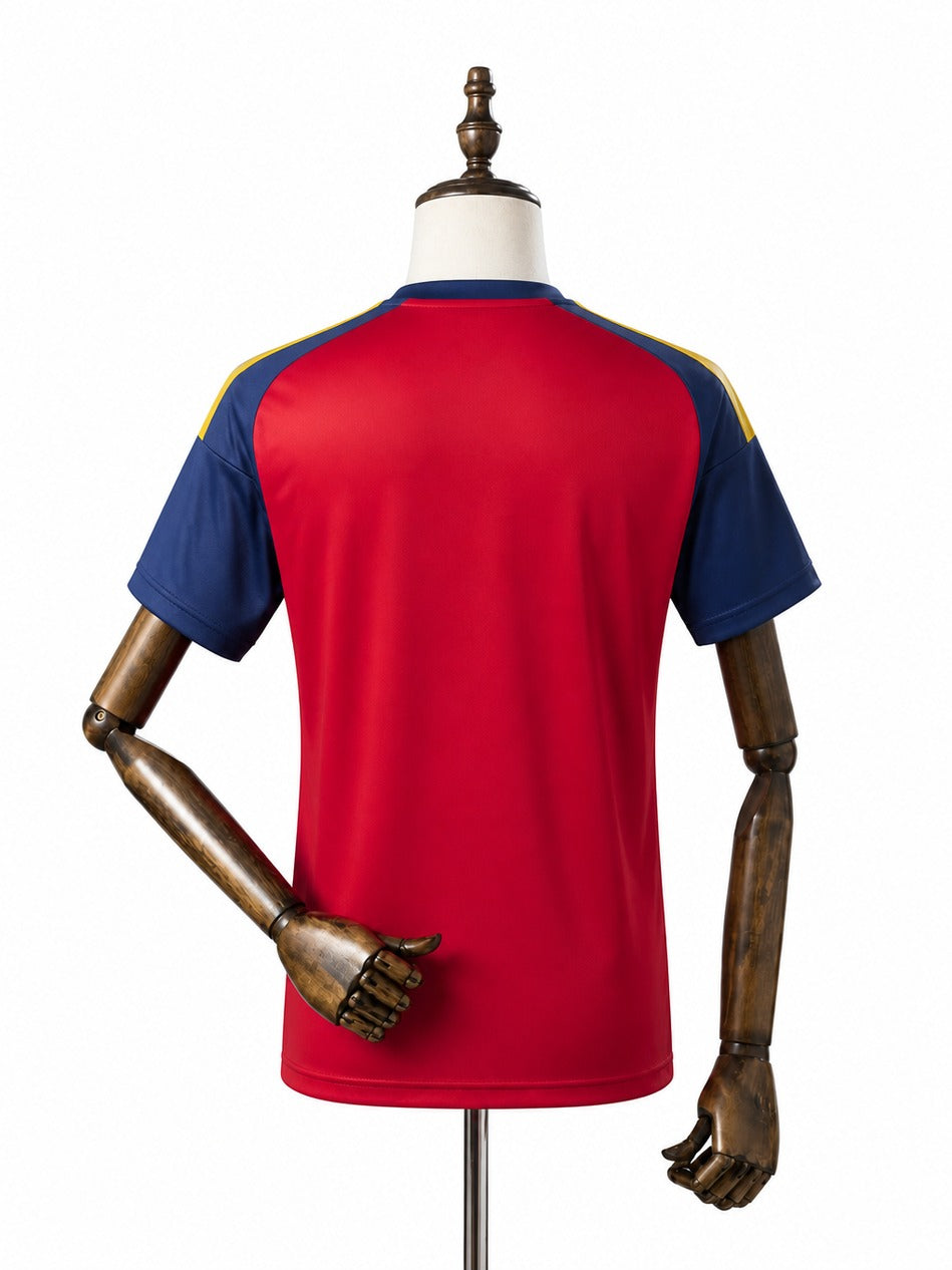 Camisa Real Salt Lake - 1º Uniforme Torcedor 2026 verso manequim fundo branco