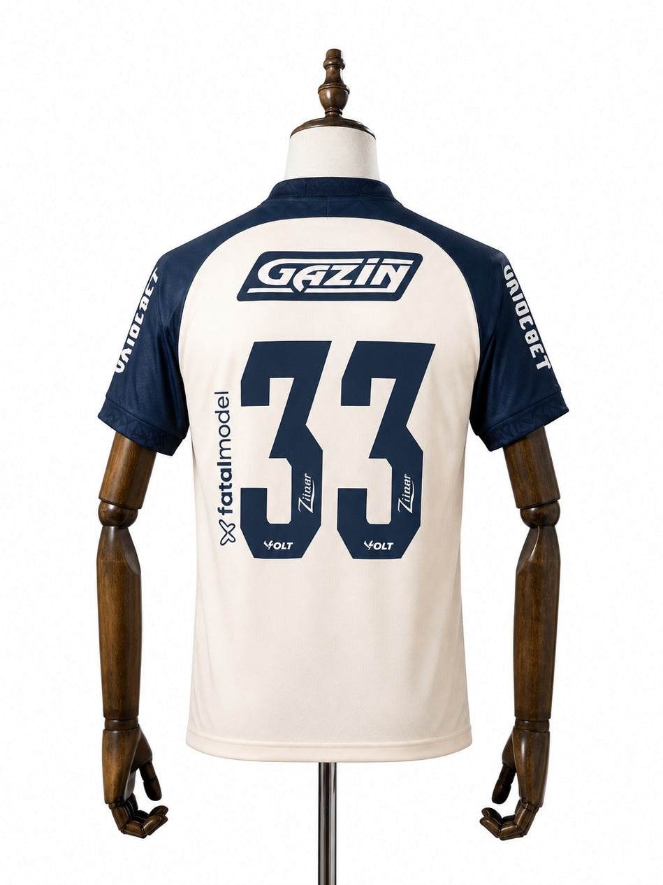 Remo 2026/27 Away Player Version Jersey – Back – Mannequin