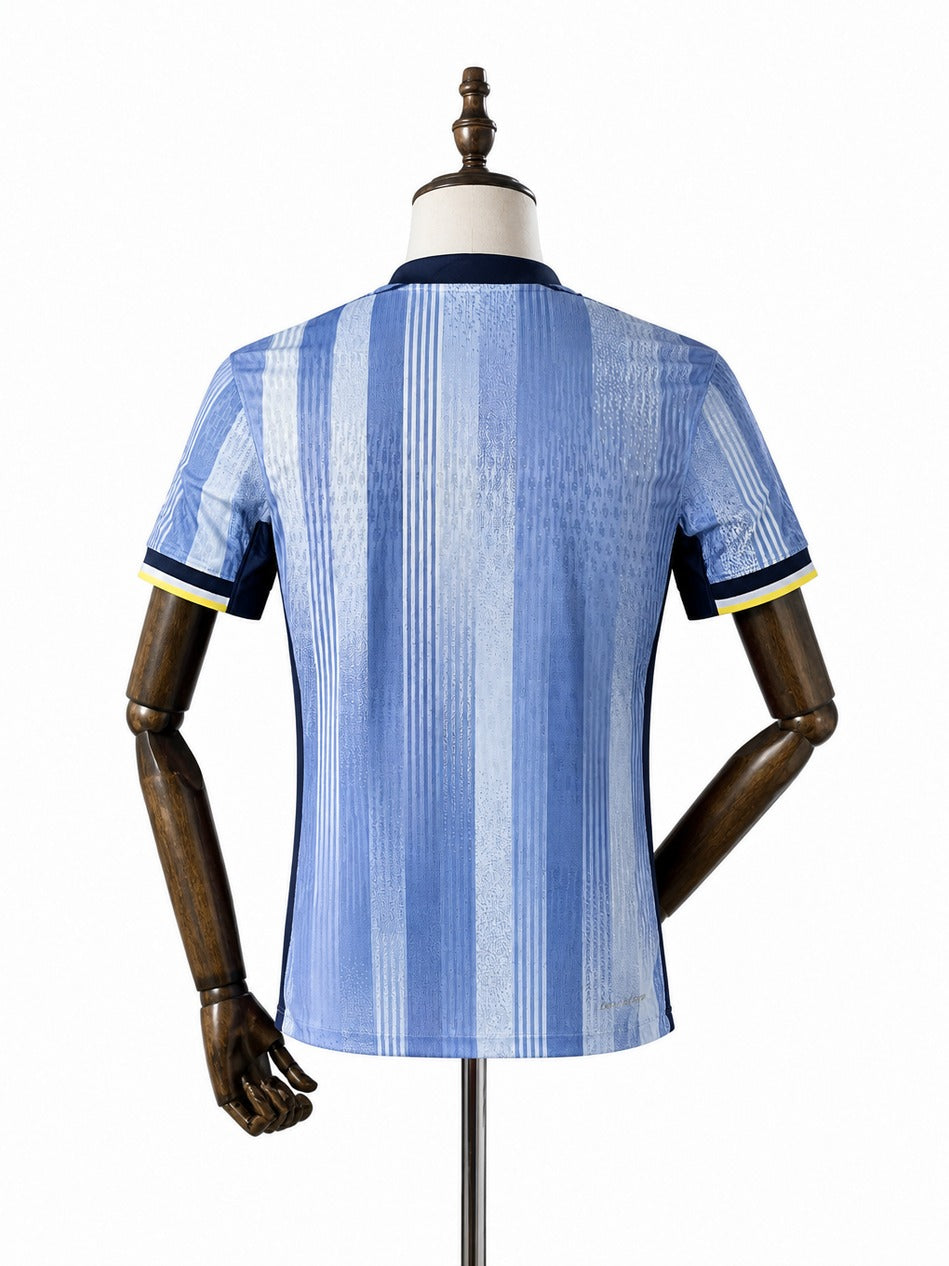 Camisa Tottenham Hotspur - 2º Uniforme Jogador 2024/25 verso manequim fundo branco