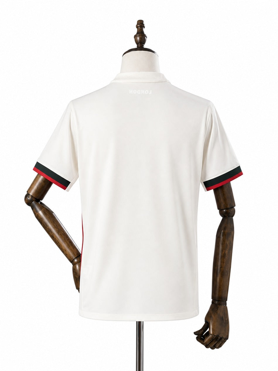 Camisa Chelsea - 2º Uniforme Torcedor 2025/26 verso manequim fundo branco
