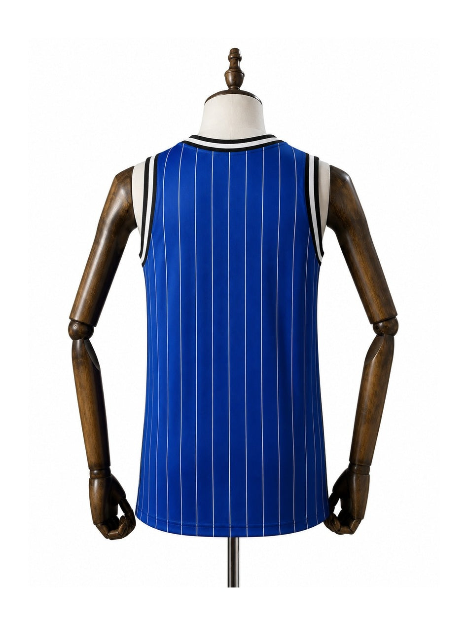 Camiseta NBA Orlando Magic - 1ª Camisa (Home) verso manequim fundo branco padronizada