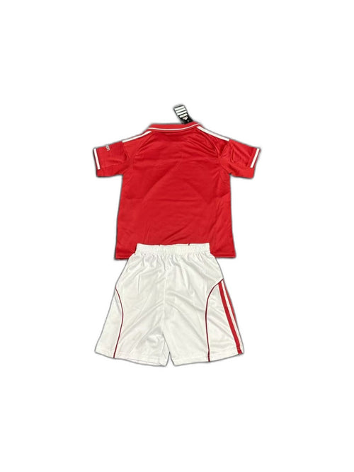 Camisa 2025-26 Nottingham Forest Home Infantil verso fundo branco