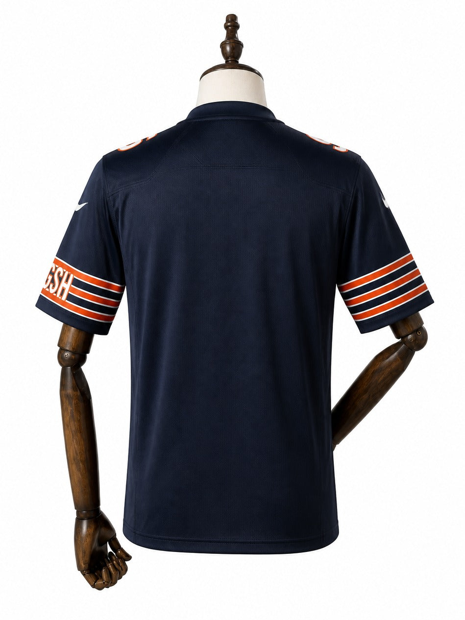 Camisa Chicago Bears Home (Titular) NFL verso manequim fundo branco
