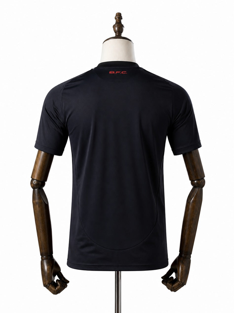 Camisa San Jose - 1º Uniforme Torcedor 2025 verso manequim fundo branco