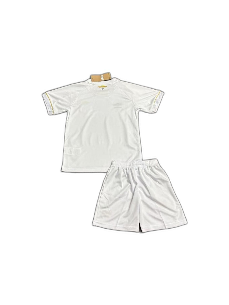 Camisa 2026-27 Santos Home Infantil verso fundo branco