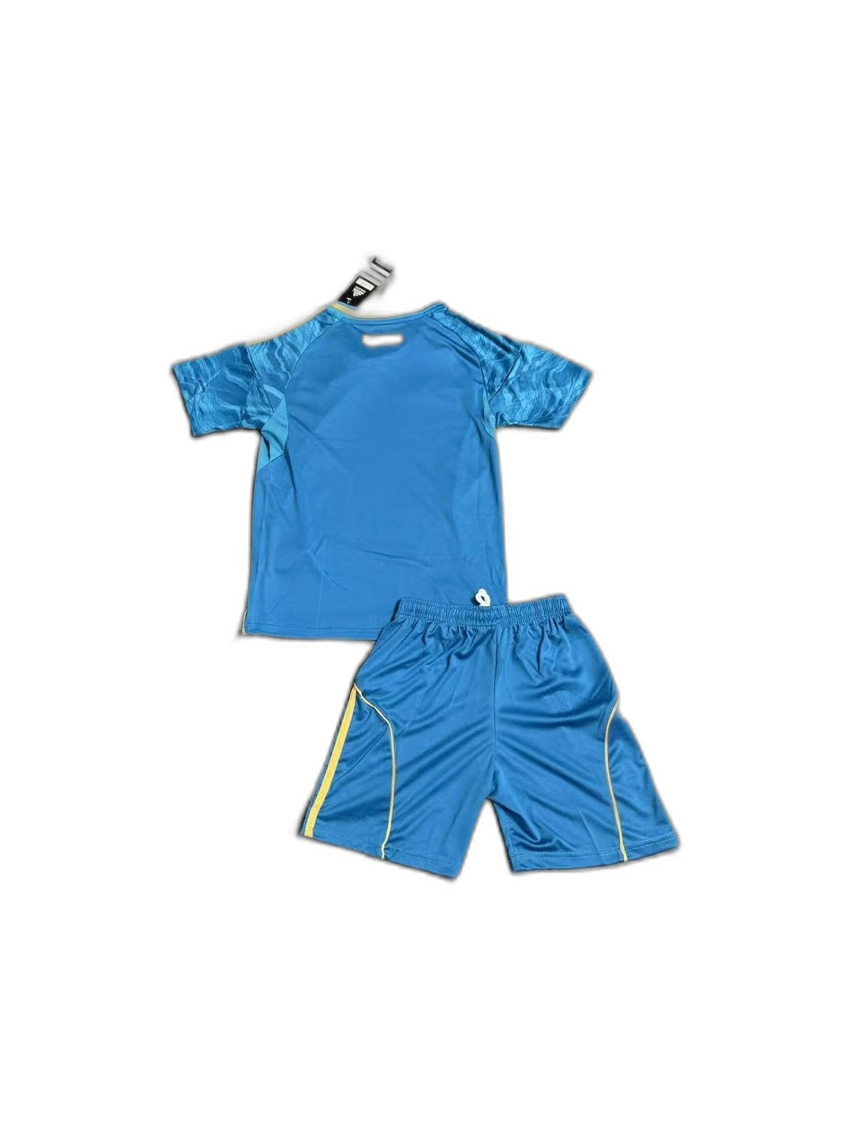 Camisa 2025-26 Cruzeiro III Infantil verso fundo branco
