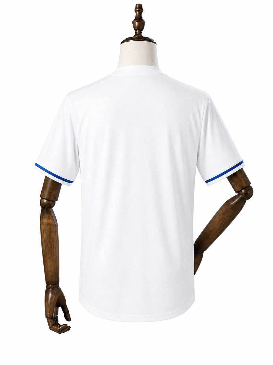 Toronto Blue Jays MLB – Camisa Oficial Primeira (Home) verso manequim fundo branco