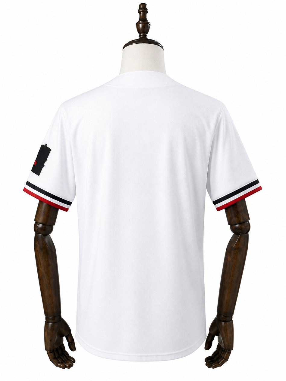 Minnesota Twins MLB – Camisa Oficial Primeira (Home) verso manequim fundo branco