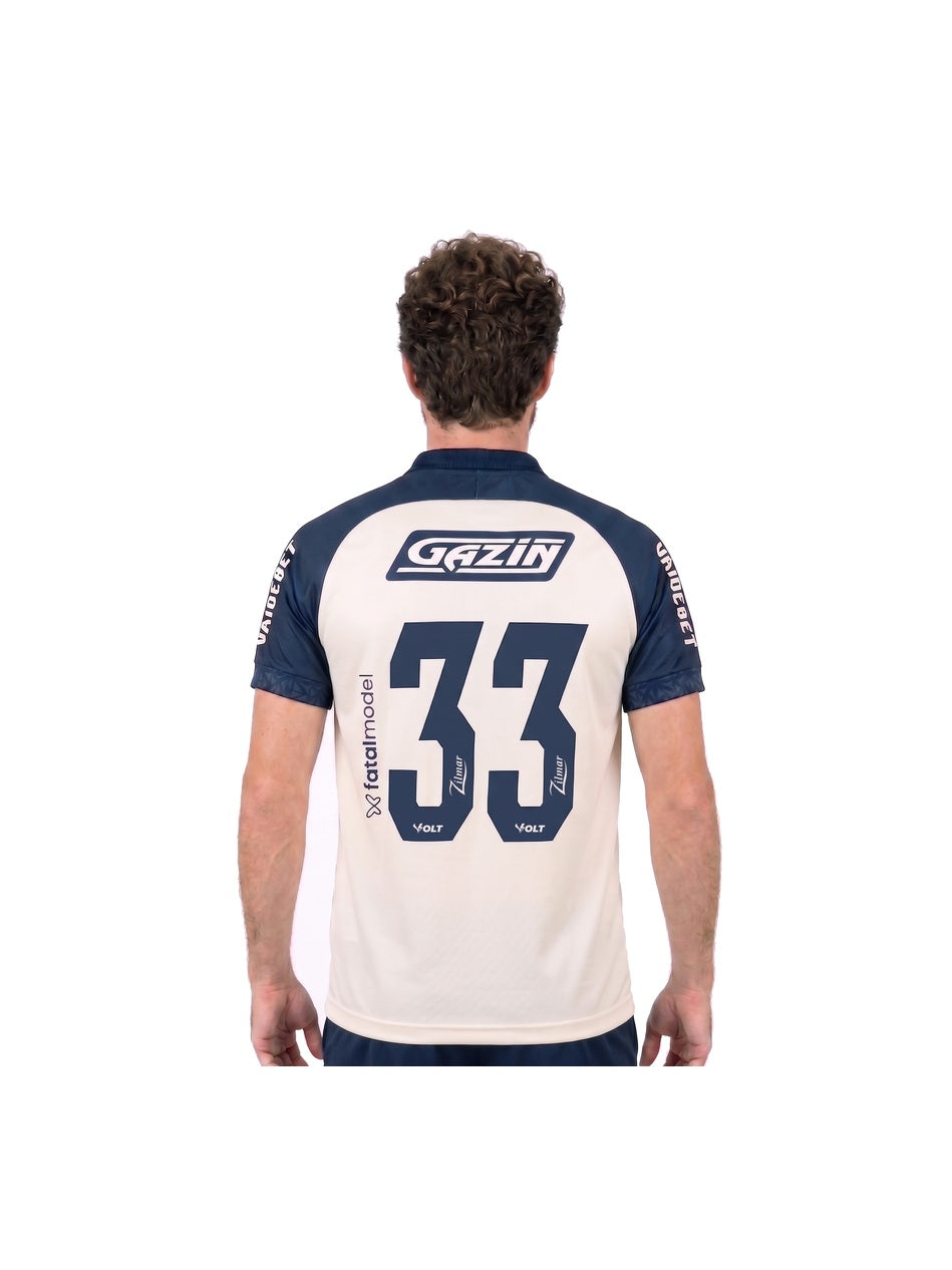 Camisa Remo – 2º Uniforme Jogador 2026/2027 verso jogador com patrocínios reais