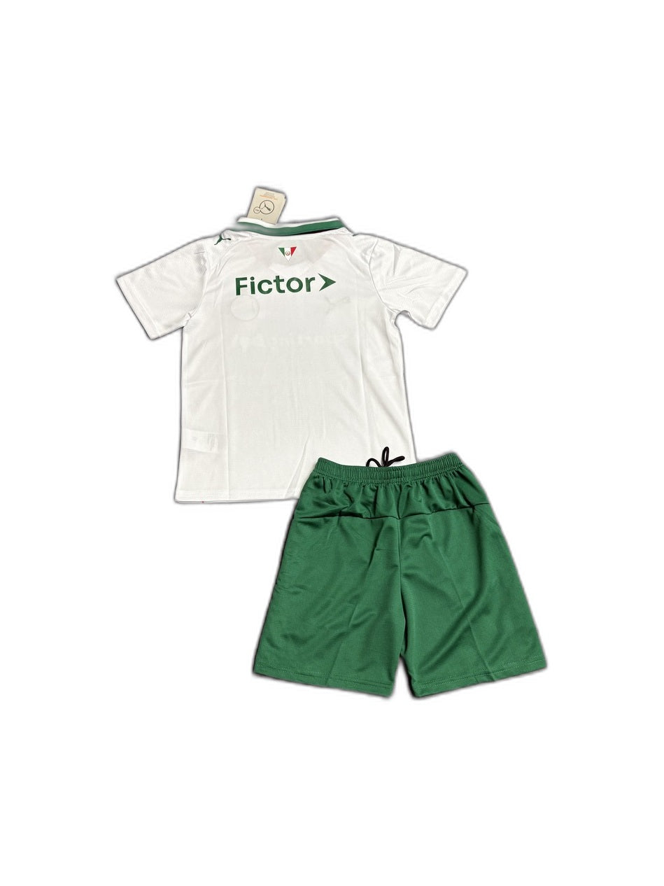 Camisa 2026-27 Palmeiras Away Infantil verso fundo branco