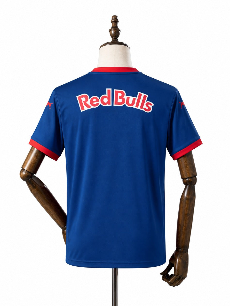 Camisa RB Bragantino – 2º Uniforme Jogador 2026/2027 verso jogador com patrocinadores