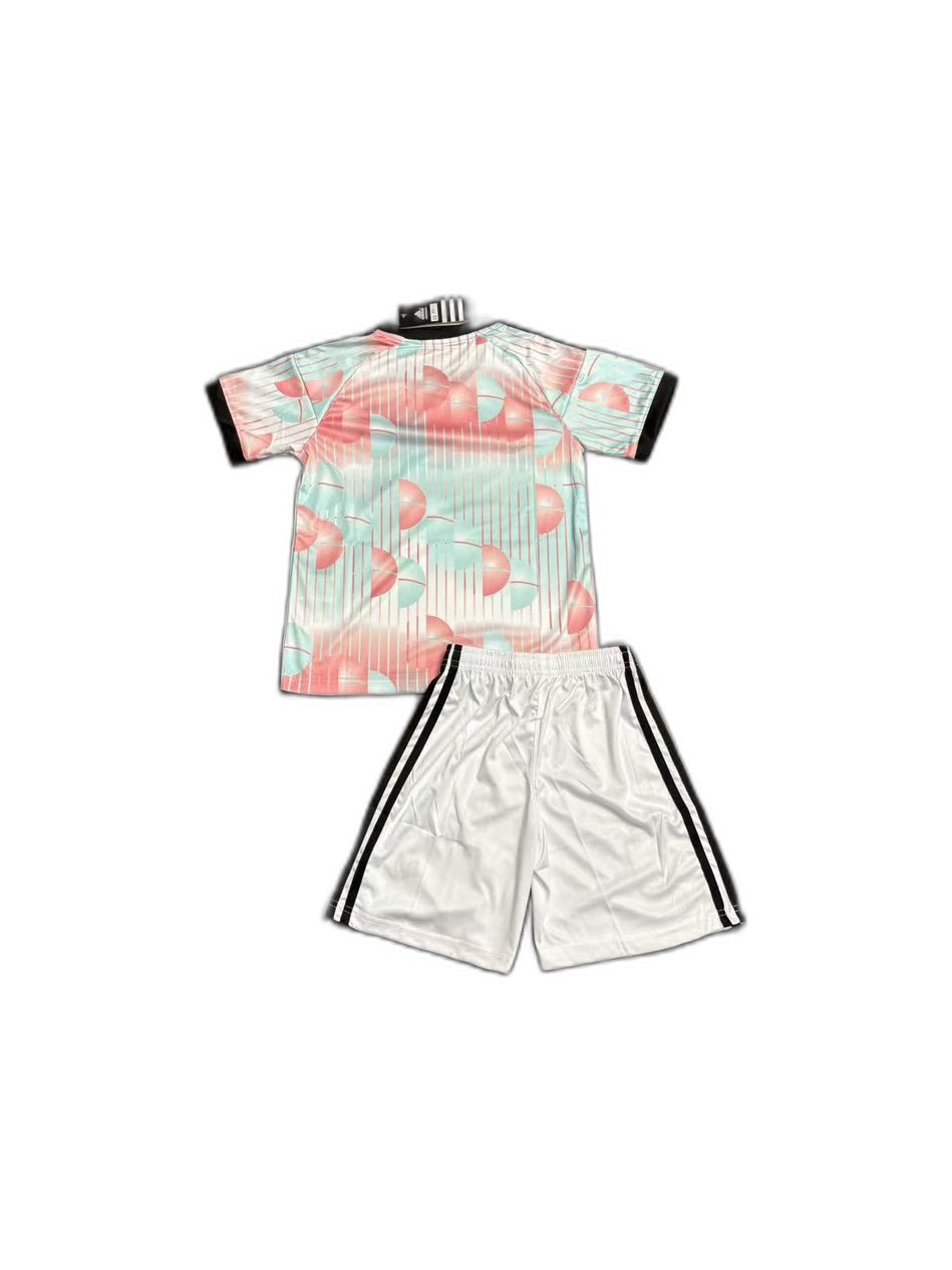 Camisa 2026-27 Belgium Away Infantil verso fundo branco