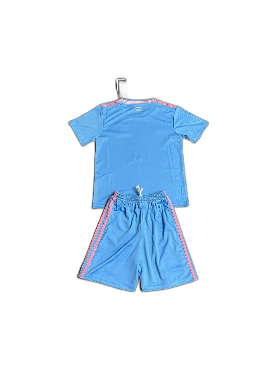 Camisa 2025-26 Miami III Infantil verso fundo branco