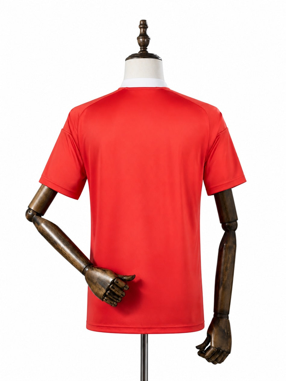 Camisa Chicago Fire - 1º Uniforme Torcedor 2026 verso manequim fundo branco
