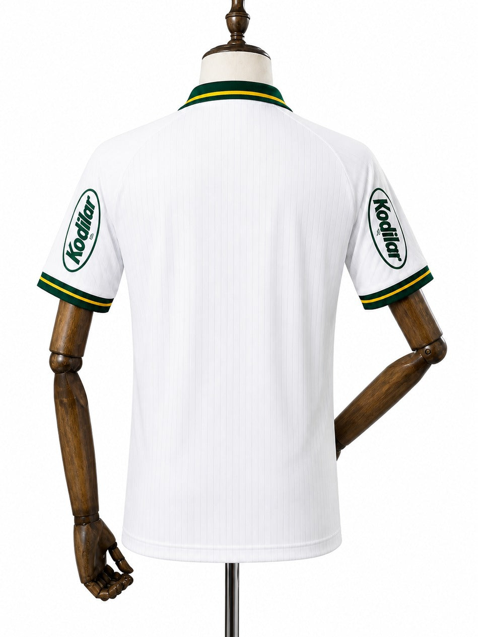 Camisa Mirassol 2º Uniforme Jogador 2026 verso manequim fundo branco