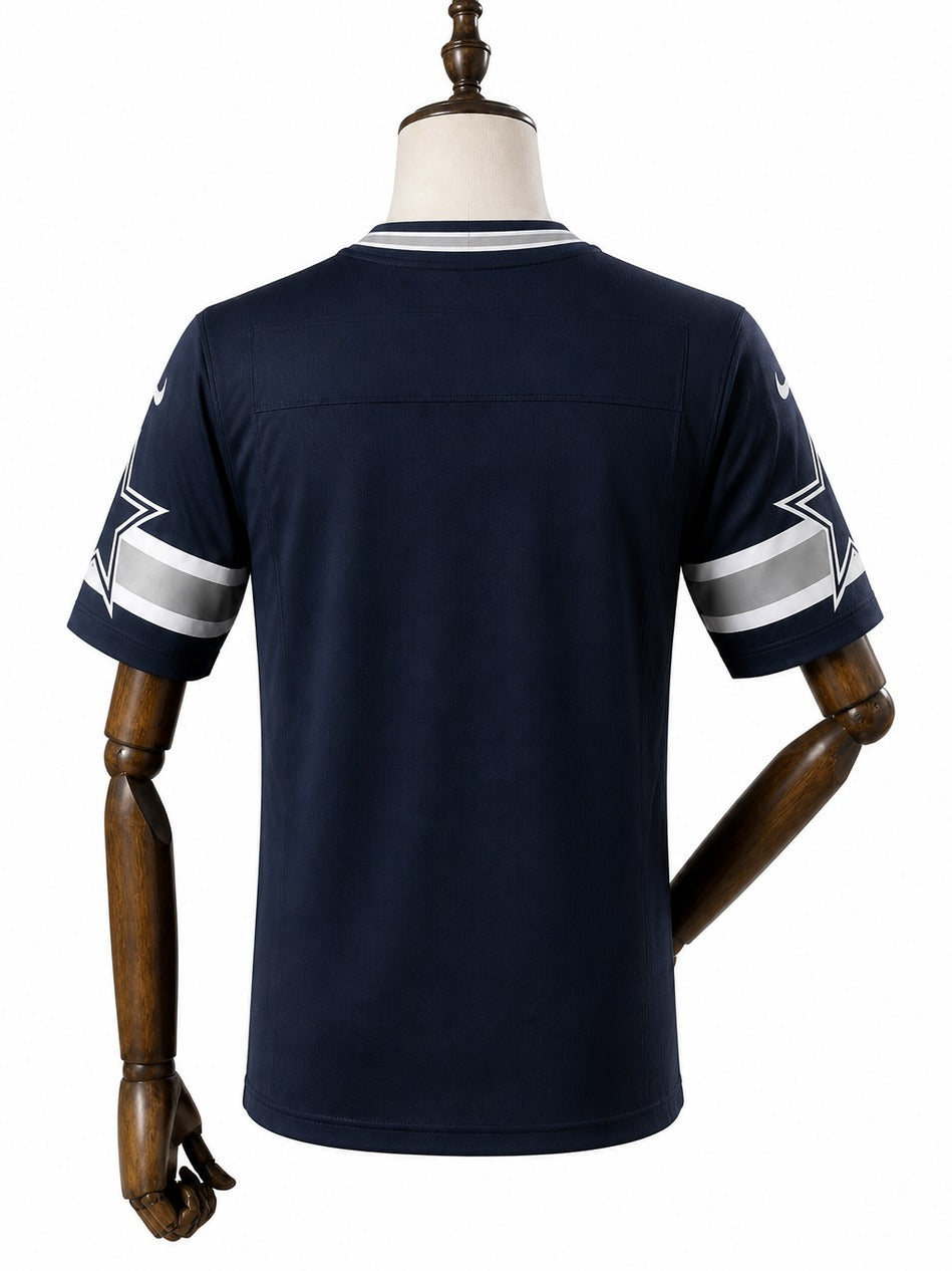 Camisa Dallas Cowboys Home (Titular) NFL verso manequim fundo branco