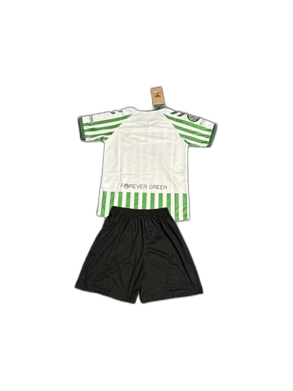 Camisa 2025-26 Real Betis Infantil verso fundo branco