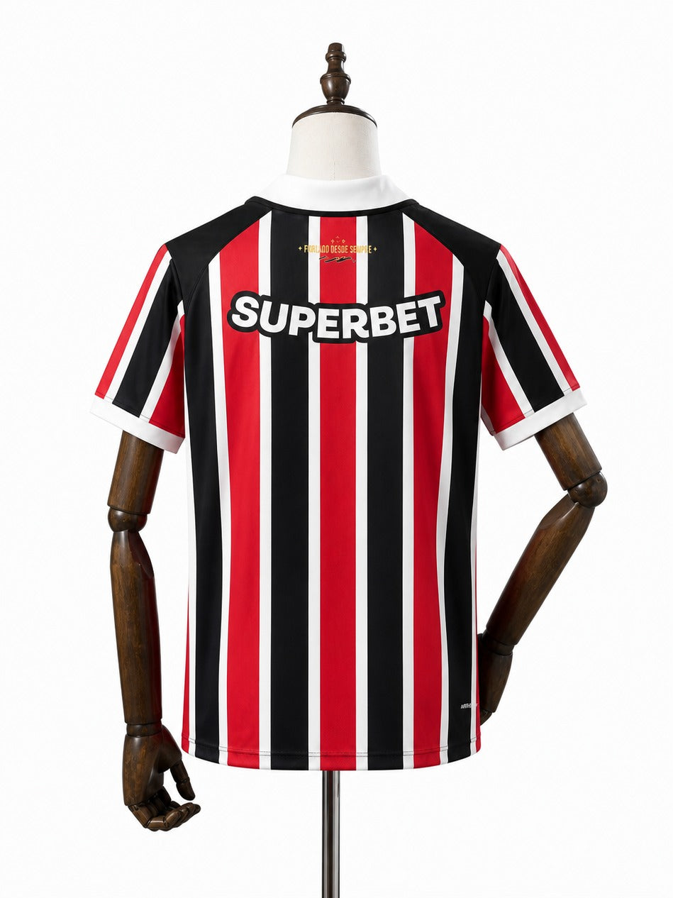 Camisa São Paulo - 2º Uniforme Torcedor Sem Patch 2026/2027 verso manequim