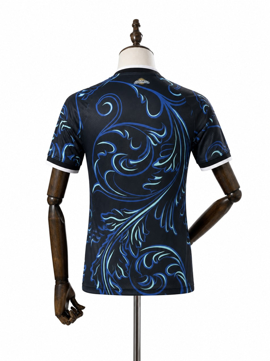 Camisa Seleção Argentina 2026 uniforme 2 verso manequim fundo branco
