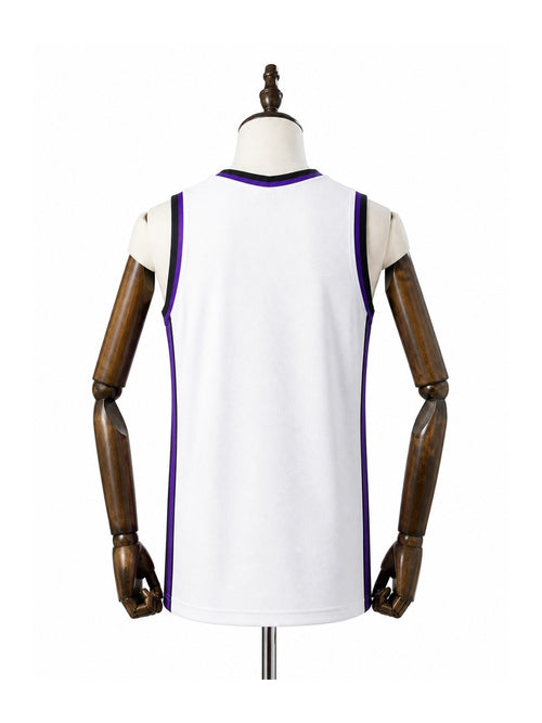 Camiseta NBA Sacramento Kings - 1ª Camisa (Home) verso manequim fundo branco padronizada