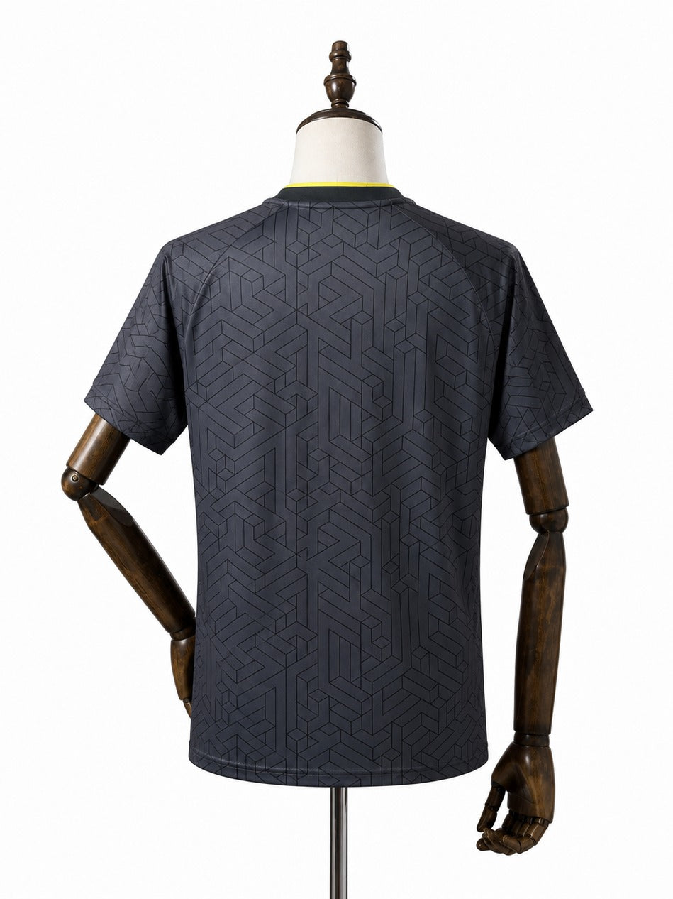 Camisa Everton - 2º Uniforme Torcedor 2024/25 verso manequim fundo branco