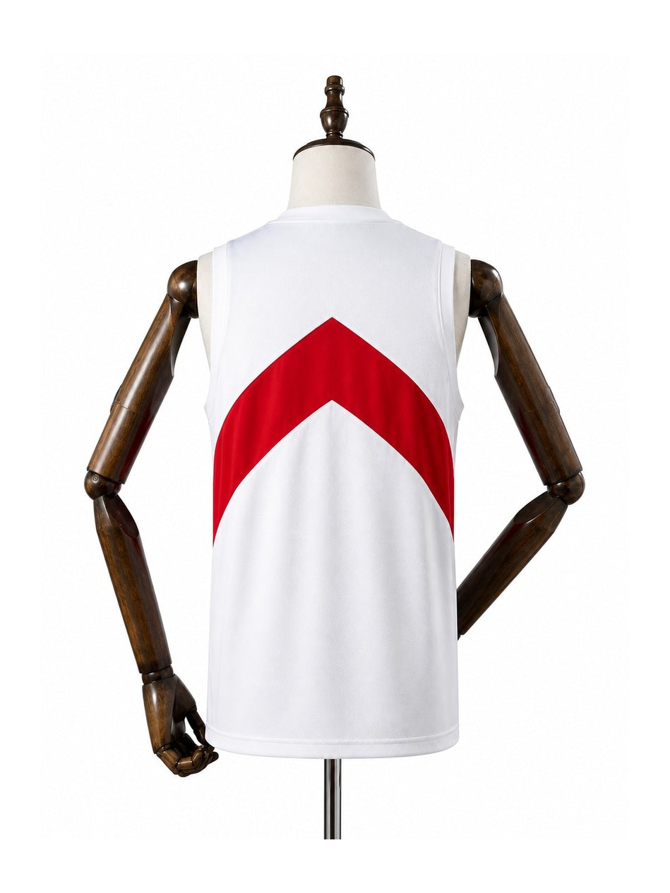 Camiseta NBA Toronto Raptors - 1ª Camisa (Home) verso manequim fundo branco padronizada