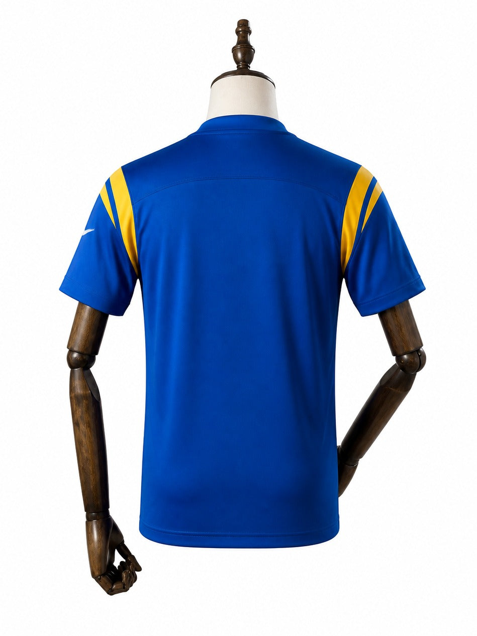 Camisa Los Angeles Rams Home (Titular) NFL verso manequim fundo branco