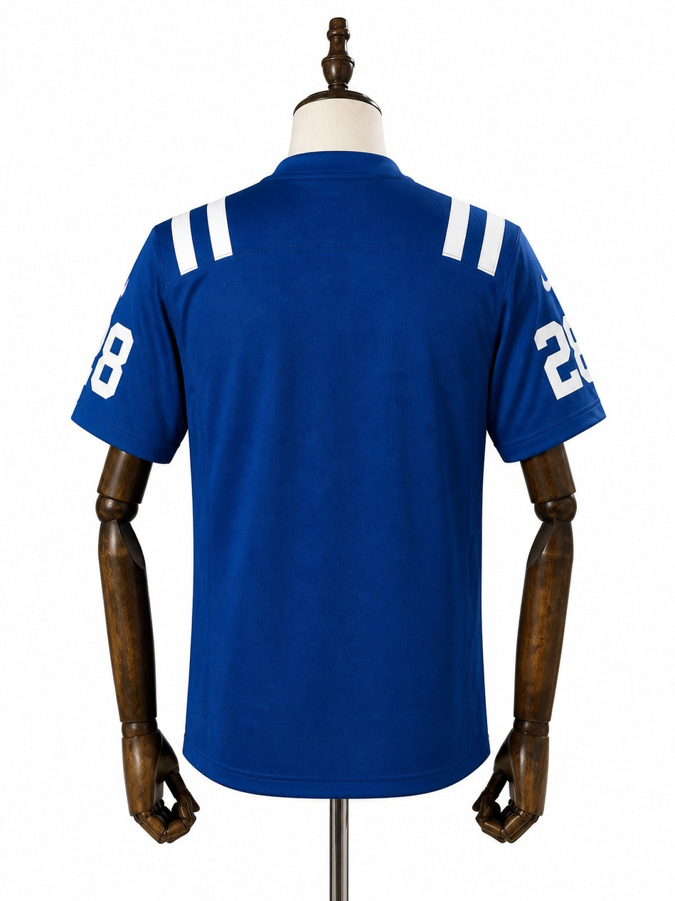 Camisa Indianapolis Colts Home (Titular) NFL verso manequim fundo branco