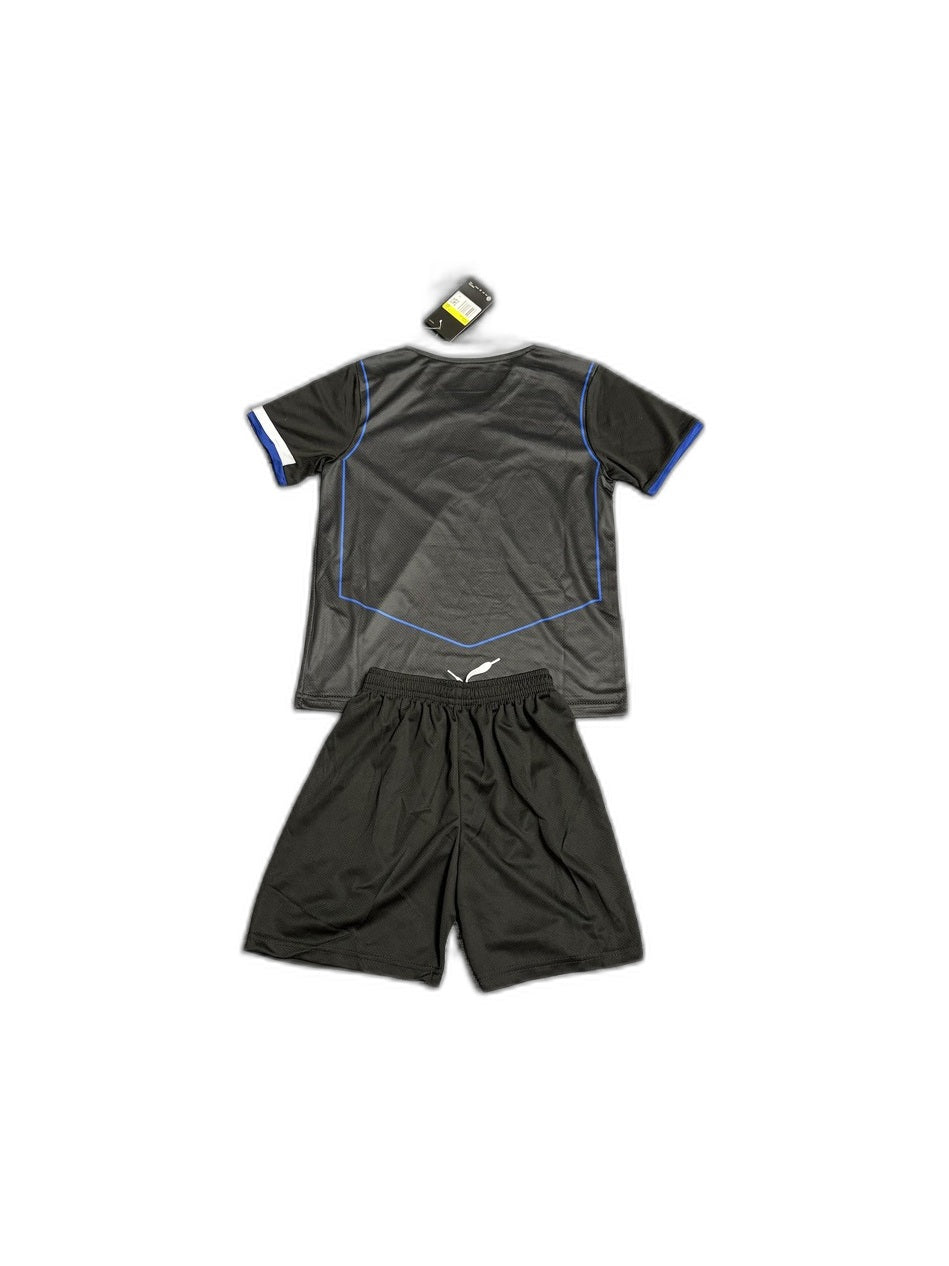 Camisa 2025-26 Chelsea III Infantil verso fundo branco