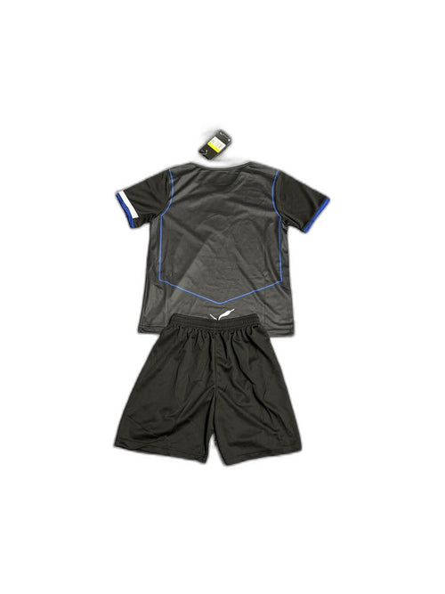 Camisa 2025-26 Chelsea III Infantil verso fundo branco