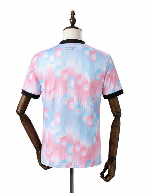Camisa Seleção Bélgica - 2º Uniforme Torcedor 2026 verso manequim fundo branco