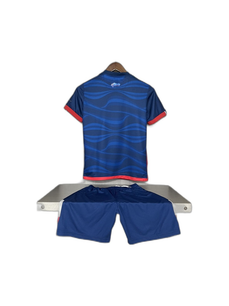 Camisa 2024-25 Bahia III Infantil verso fundo branco