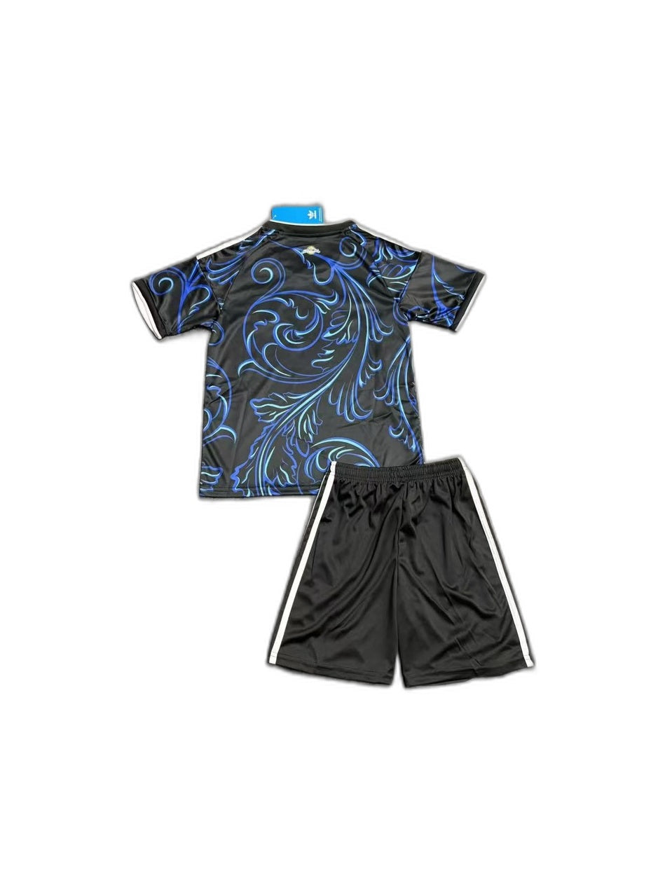 Camisa 2026-27 Argentina Away Infantil verso fundo branco