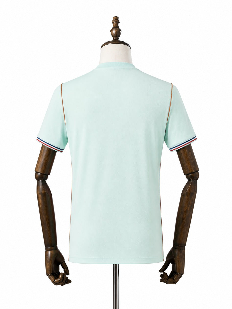 Camisa Seleção França - 2º Uniforme Torcedor 2026 verso manequim fundo branco