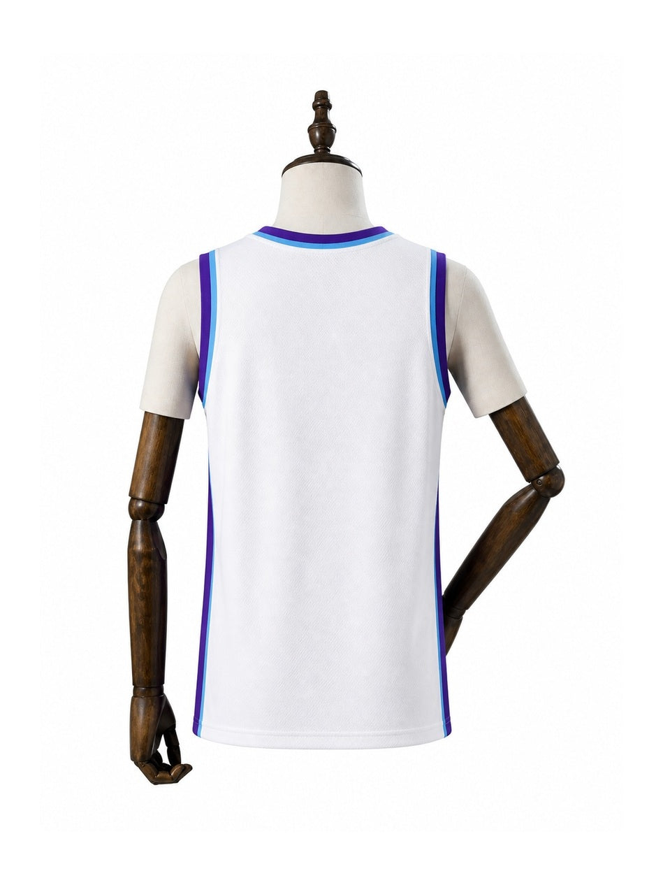 Camiseta NBA Utah Jazz - 2ª Camisa (Away) verso manequim fundo branco padronizada