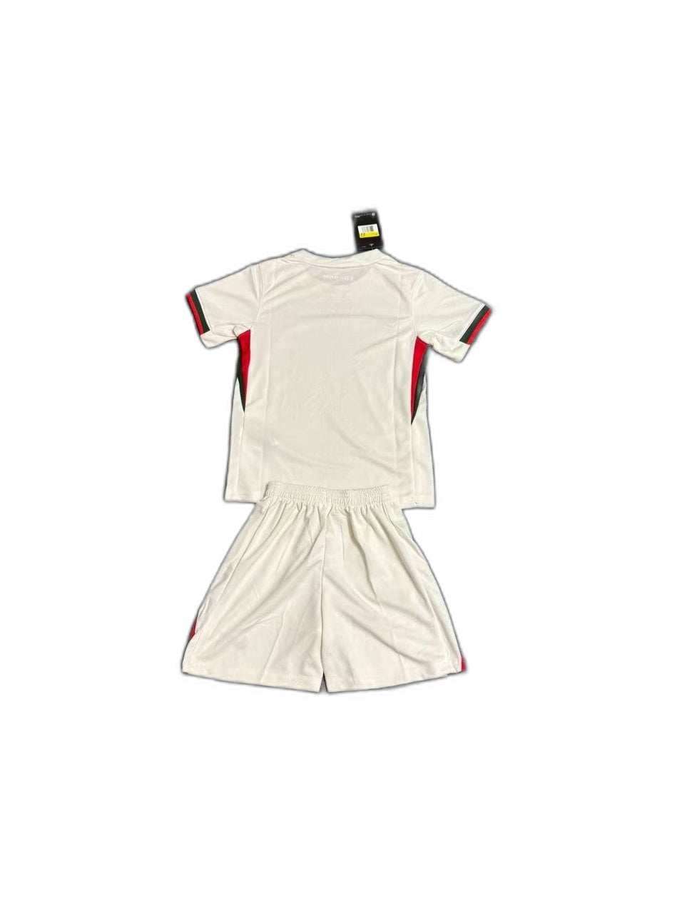 Camisa 2025-26 Chelsea Away Infantil verso fundo branco