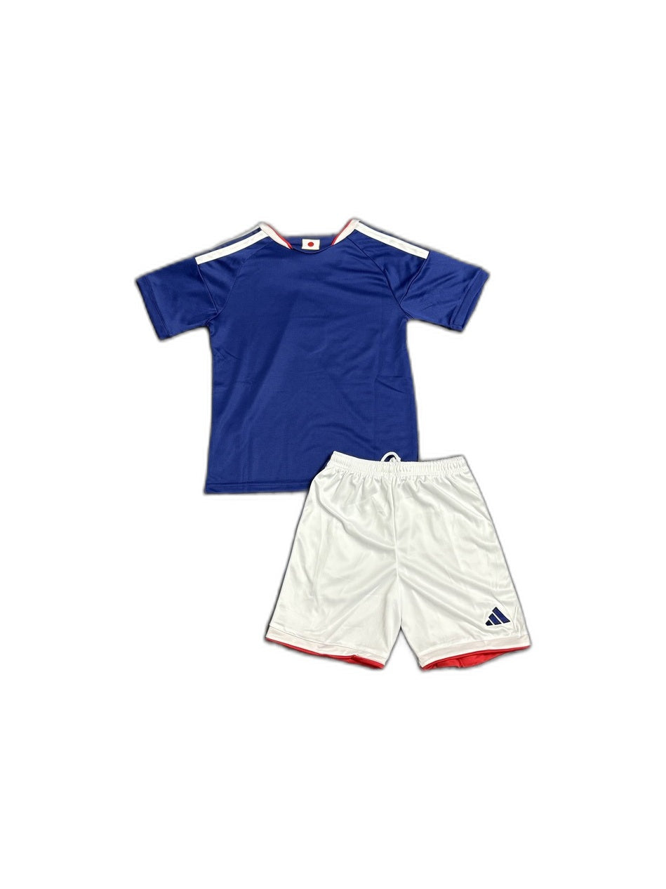 Camisa 2026 Japan home jersey Infantil verso fundo branco