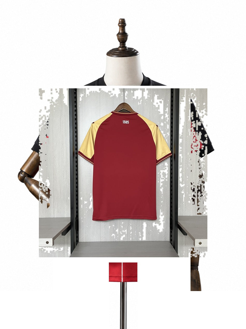 Camisa Portuguesa – 1º Uniforme Jogador 2026/2027 verso manequim fundo branco