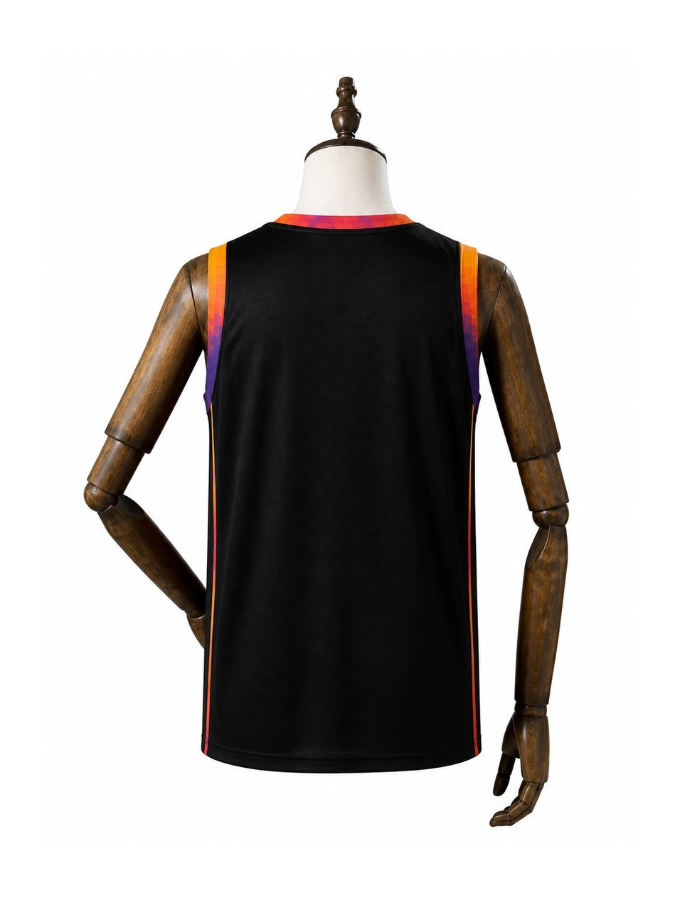 Camiseta NBA Phoenix Suns - 2ª Camisa (Away) verso manequim fundo branco padronizada
