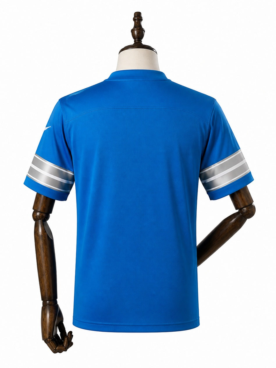 Camisa Detroit Lions Home (Titular) NFL verso manequim fundo branco