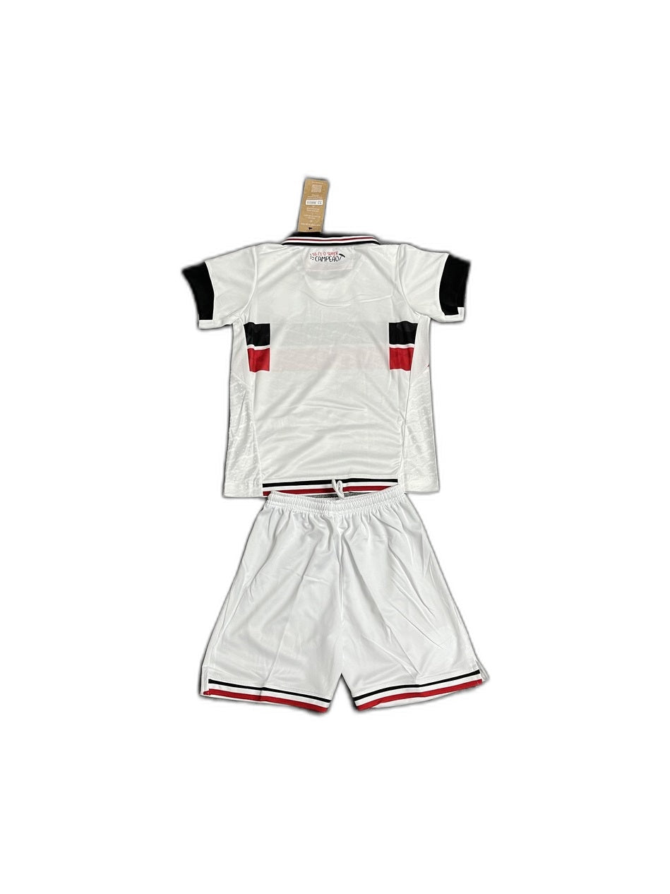 Camisa 2025-26 Santa Cruz Away Infantil verso fundo branco