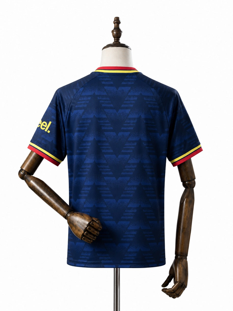 Camisa Arsenal - 2º Uniforme Torcedor 2026/27 verso manequim fundo branco